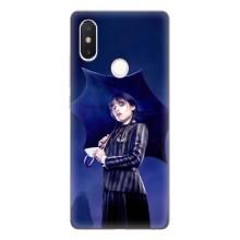 Чохол з картинкою Венсдей на Xiaomi Mi8 Special Edition – Венсдей з парасолькою