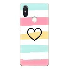 Чехлы с тематикой "Маленькие Сердечки" на Xiaomi Mi8 Special Edition (Красивое сердечко)
