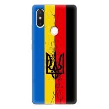 Чехлы УПА (Красно-Чёрный) на Xiaomi Mi8 Special Edition – Флаг УПА