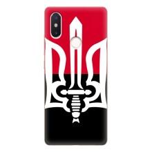 Чехлы УПА (Красно-Чёрный) на Xiaomi Mi8 Special Edition – Герб Украины