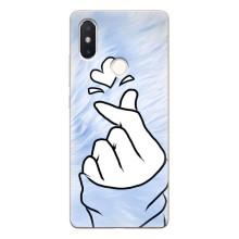 Чехлы (Знак сердечка) на Xiaomi Mi8 Special Edition – Сердечка знак