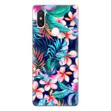 Чехол для Сяоми Ми8 СЕ - с принтом (Дизайнерские) (AlphaPrint) – Красочные цветы
