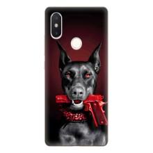Чехол ДОБЕРМАН для Xiaomi Mi8 Special Edition – Доберман злой