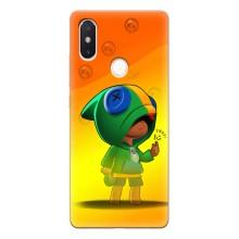 Чехол Бравл Старс для Xiaomi Mi8 Special Edition – LEON в кофте