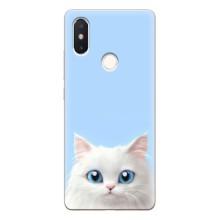 Чехол на тематику: Коты для Xiaomi Mi8 Special Edition – Белый кот