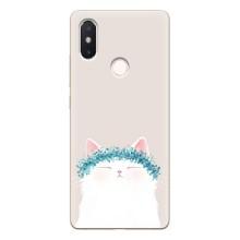 Чехол на тематику: Коты для Xiaomi Mi8 Special Edition – Белый котик