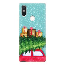 Чехол Новогодняя Елка на Xiaomi Mi8 Special Edition (Новогодние подарки)