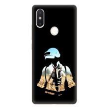 Силиконовый чехол с картинкой "Герой Pubg" на Xiaomi Mi8 Special Edition – Пубг мен