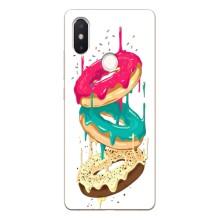Чохол з зображенням смачної їжі для Xiaomi Mi8 Special Edition – Соковиті пончики