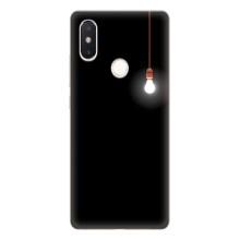 Чехол с картинками на черном фоне для Xiaomi Mi8 Special Edition – Лампочка