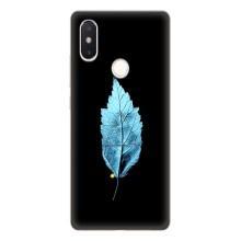 Чехол с картинками на черном фоне для Xiaomi Mi8 Special Edition – Листочек