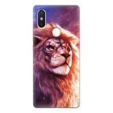 Чехол с картинкой на Xiaomi Mi8 Special Edition – Красочный ЛЕВ