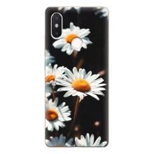 Чехол с ромашками на Xiaomi Mi8 Special Edition – Белые ромашки