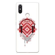 Силиконовый Чехол на Xiaomi Mi8 Special Edition с картинкой Вышиванки (Модная вышиванка)