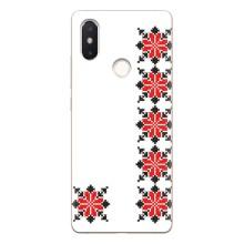 Силиконовый Чехол на Xiaomi Mi8 Special Edition с картинкой Вышиванки (Силуэт вышиванки)