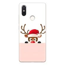 Чохол Санта Клаус для Xiaomi Mi8 Special Edition – Оленя