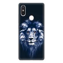 Чехол со Львом для Xiaomi Mi8 Special Edition (VPrint) – Синий Лев