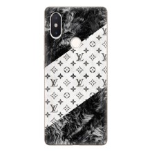 Чохол Стиль Louis Vuitton на Xiaomi Mi8 Special Edition (LV на білому)