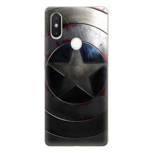 Чехол с Щитом Капитана Америки на Xiaomi Mi8 Special Edition – Ретро Щит Капитана