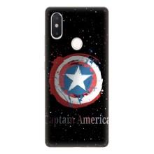 Чехол с Щитом Капитана Америки на Xiaomi Mi8 Special Edition – Щит Капитана