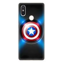 Чехол с Щитом Капитана Америки на Xiaomi Mi8 Special Edition – Яркий Щит Капитана