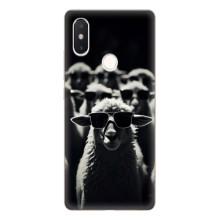 Чохол з принтом стильні тварини для Сяомі Мі8 СЕ – Овечка в окулярах