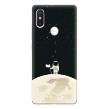 Космические Чехлы для Сяоми Ми8 СЕ (VPrint) – На луне