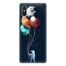 Космические Чехлы для Сяоми Ми8 СЕ (VPrint) – Планеты шарики