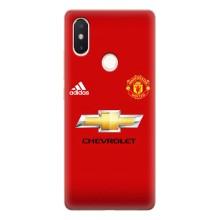 Силиконовые Чехлы принт Футбол на Xiaomi Mi8 Special Edition – Man United