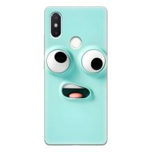 Силиконовые Чехлы (смешные стикеры) для Xiaomi Mi8 Special Edition – мордочка