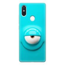 Силиконовые Чехлы (смешные стикеры) для Xiaomi Mi8 Special Edition – Одноглазик