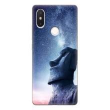 Силиконовые Чехлы (смешные стикеры) для Xiaomi Mi8 Special Edition – Статуя