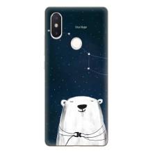 Силиконовый бампер с картинкой животных для Xiaomi Mi8 Special Edition – Медведица