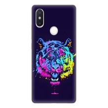 Силиконовый бампер с картинкой животных для Xiaomi Mi8 Special Edition – Тигр-Арт