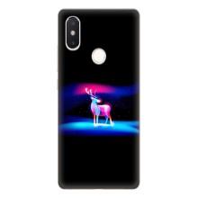 Силиконовый бампер с картинкой животных для Xiaomi Mi8 Special Edition – Яркий олень