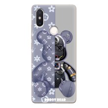 Силиконовый чехол для Xiaomi Mi8 Special Edition – Медведь Louis Vuitton