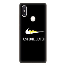 Силиконовый Чехол на Xiaomi Mi8 Special Edition с картинкой Nike (Later)