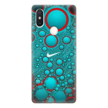 Силиконовый Чехол на Xiaomi Mi8 Special Edition с картинкой Nike (Найк зеленый)