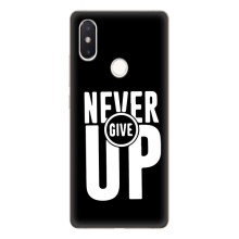 Силиконовый Чехол на Xiaomi Mi8 Special Edition с картинкой Nike (Never Give UP)