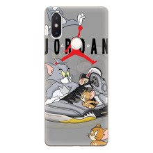 Силиконовый Чехол Nike Air Jordan на Сяоми Ми8 СЕ – Air Jordan