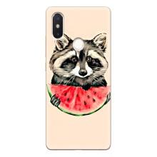 Силиконовый Чехол с Енотами на Xiaomi Mi8 Special Edition – Енот