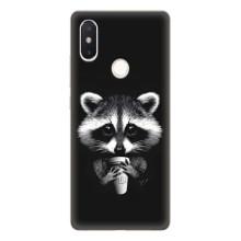 Силиконовый Чехол с Енотами на Xiaomi Mi8 Special Edition – С кофем