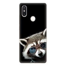 Силиконовый Чехол с Енотами на Xiaomi Mi8 Special Edition – Стильный Енот