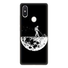 Силіконовый Чохол з принтом "Космонавти" на Xiaomi Mi8 Special Edition – Космонавт