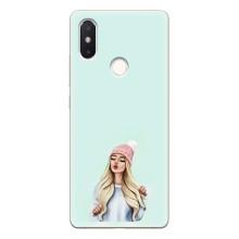 Силіконовый Чохол на Xiaomi Mi8 Special Edition з картинкой Модных девушек – В шапці