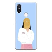 Силіконовый Чохол на Xiaomi Mi8 Special Edition з картинкой Модных девушек – Жовта кепка