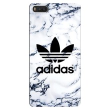 Чехлы Адидас для Xiaomi Mi8 (AlphaPrint) (Адидас на мраморе)