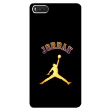 Чехлы для Xiaomi Mi8 - с картинкой JORDAN (AlphaPrint) (Jordan Gold)