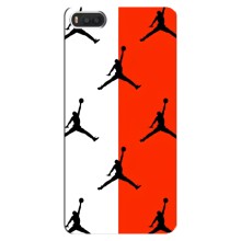 Чехлы для Xiaomi Mi8 - с картинкой JORDAN (AlphaPrint) (Лого Джордан)