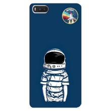 Чехол NASA для Xiaomi Mi8 (AlphaPrint) (Мальчик в шлеме)